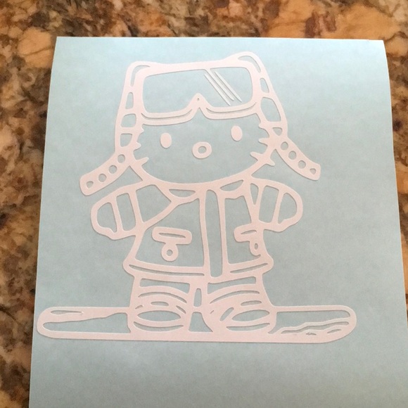 Other - Snowboarding vinyl decal